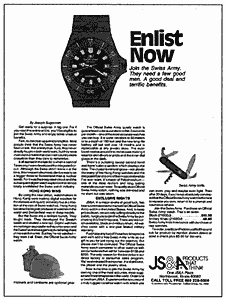 Swiss Army Watch Ad