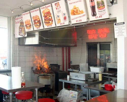 Heart attack grill