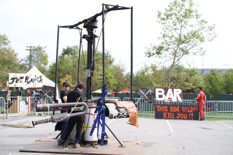 Life-Size Mousetrap Game Highlights Arts and Music Carnival